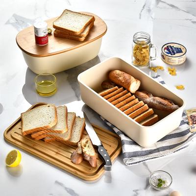 1 adet Ekmek Tazelik Saklama Kutusu Mutfak Saklama Plastik Tost Saklama Kutusu Dim Sum Kek Saklama Kutusu