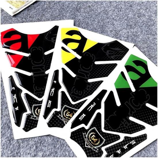 Fuel Tank Sticker 3D Fuel Tank Pad Sticker Motorcycle Protector Decal Accessories for Aprilia Rs660 RSV4 APR Tuono V4 RS 50 125 150 Shiver750 900
