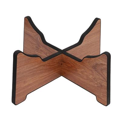 Ätherische Trommelhalterung Stabile Unterstützung Exquisiter Zungentrommelständer aus Holz zur Ausstellung