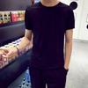 Premium Quality Men Women High Elastic O Neck Short Sleeve Sport Casual T-shirt