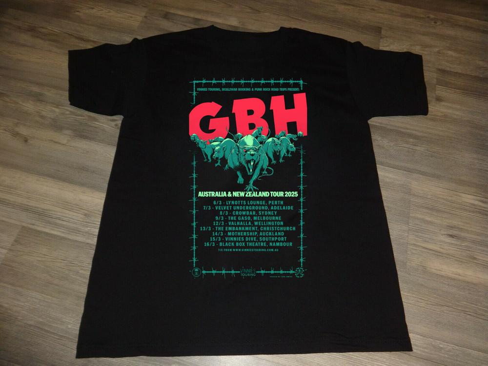 Band GBH 2025 Tour T Shirt gift for fans Size S-5XL AD91 Unisex T-Shirt S