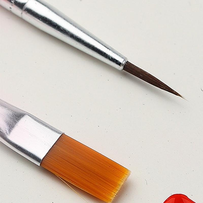 50Pieces Multipurpose Painting Brushes Set for Artists Students Detail Work Smooth Strokes Professional Art Brushes