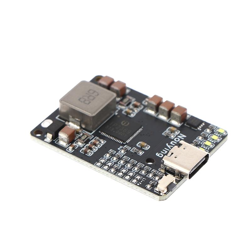 Ip2369 45W 2S To 6S Battery Charging Discharger Module Li-Ion Lifepo4 Lithium Batteries Type-C Pd Fast Charge Drone