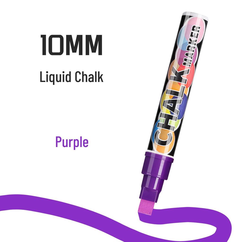 Large Fluorescent Erasable Chalk Pen for Street Stall Blackboard Graffiti