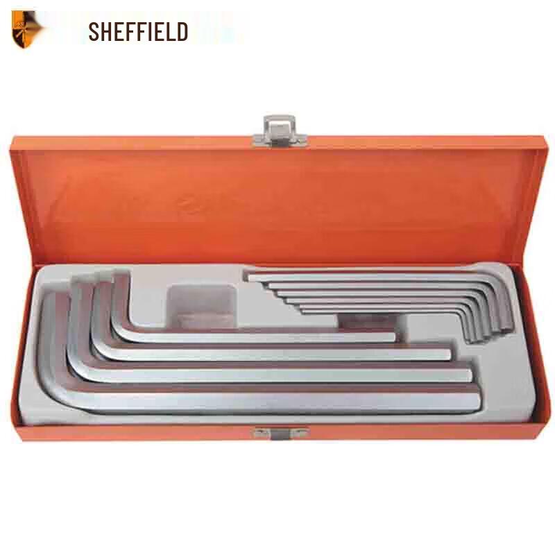 Steel Shield 10-Piece Metric Long Arm Hex Key Wrench Set