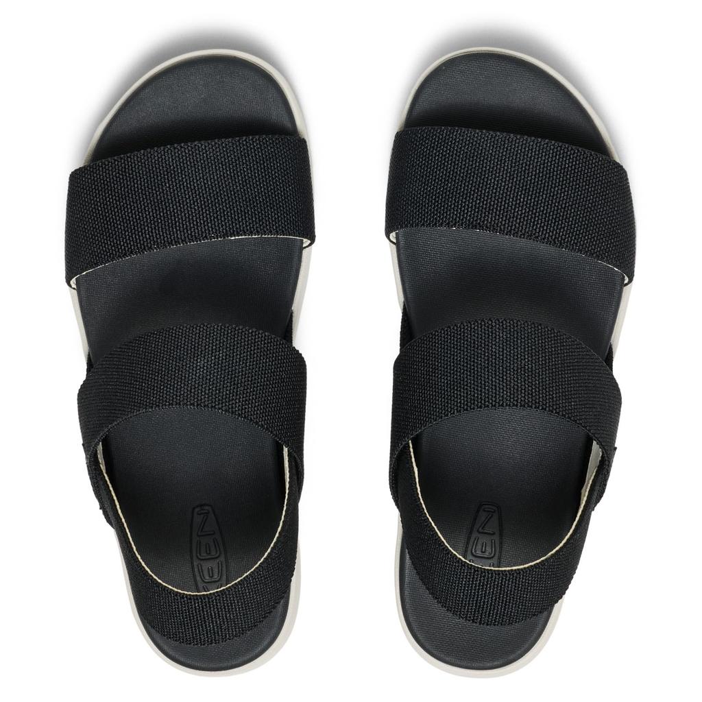 ELLE BACKSTRAP Sandals for Cm [KEEN] Women, BLACK, 23.0
