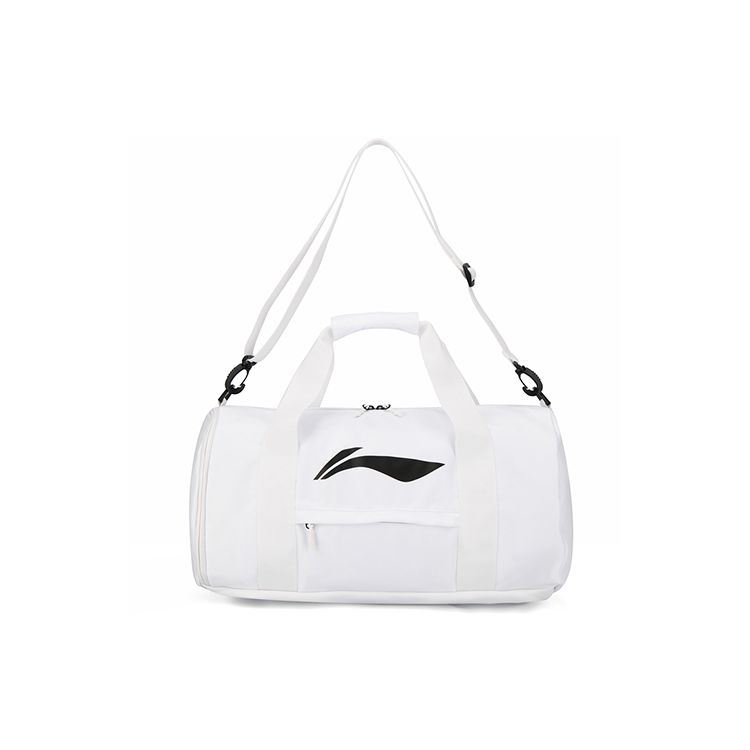 Li Ning Badminton Series Badminton Training Bag Fitness Bag Unisex bags White ABLS027-1 White