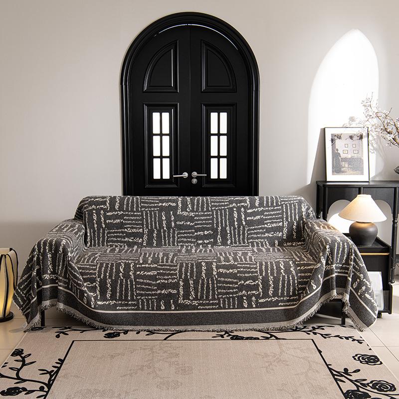 Nordic Chenille Sofa Cover Cloth Towel Four Seasons Universal Sofa Cushion Cover All-Inclusive Universal Blanket Dustproof