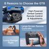 2025 NEW GT8 Drone 8K Professional Dual Camera GPS FPV Brushless Motor Optical Flow Hovering Folding Quadcopter RC Dron Toy Gift