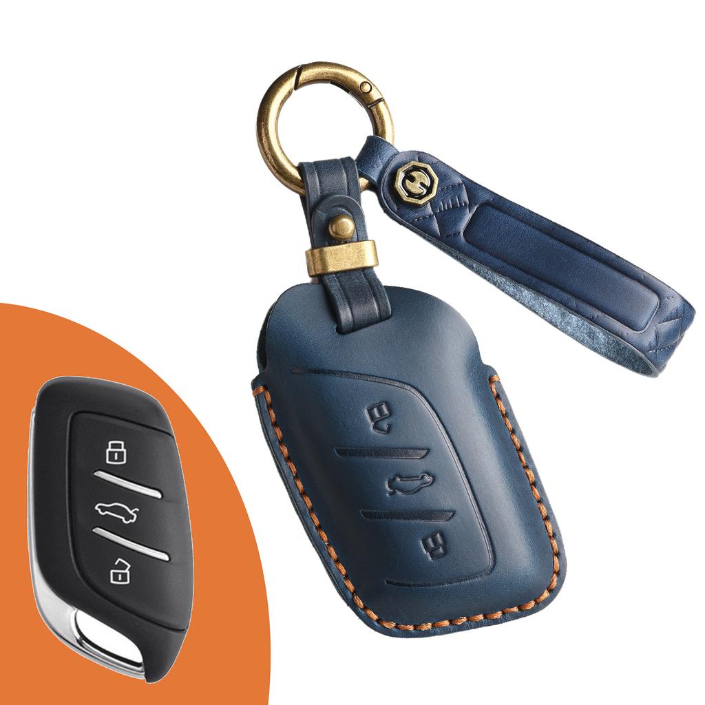 Retro Key Set Is Suitable for Roewe I5 Car RX5MAX RX3 MG Hs MG 5i6max Leather Bag.