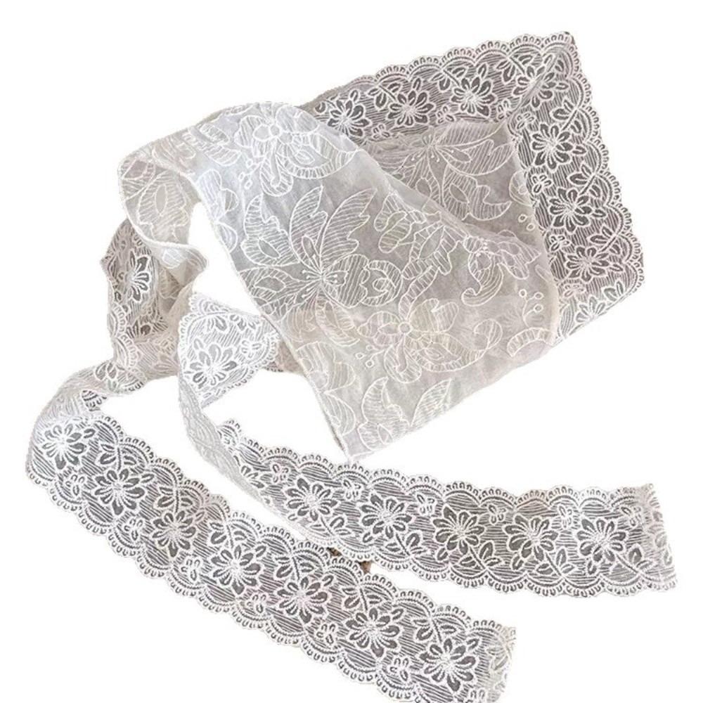 

Lightweight Lace Triangle Bandana Breathable Triangle Lace Scarves Waist Belt Y2K Outfits бежевый