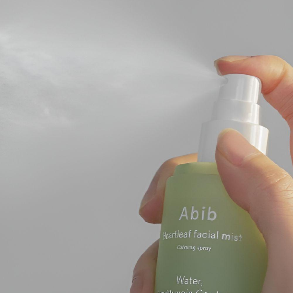 Abib Heartleaf Facial Mist Calming Spray Hydrating Face Mist Set 150ml + Refill 150ml