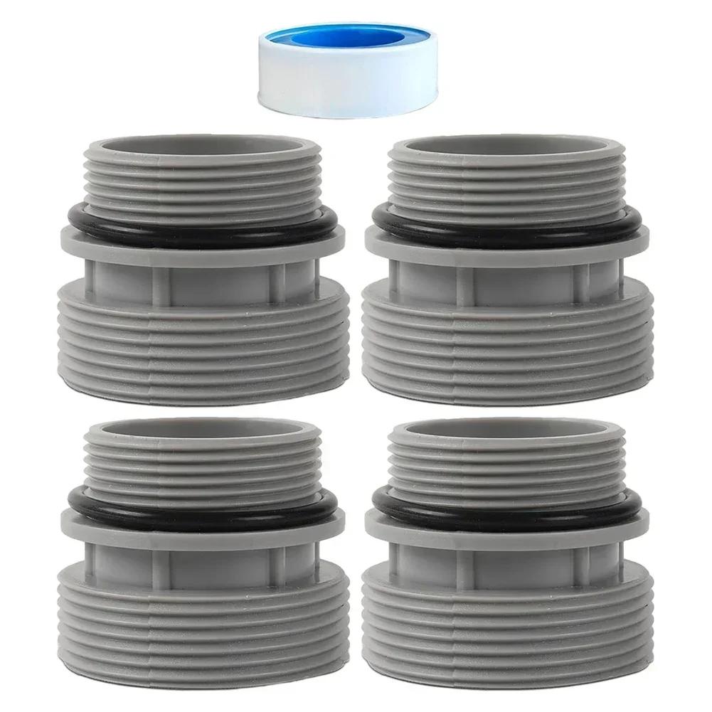 40mm To 1 1/2" Filter Hose Conversion Kit Above Ground Pool Adapter Connects Swimming Pool Hose Adapter Connection Nozzle