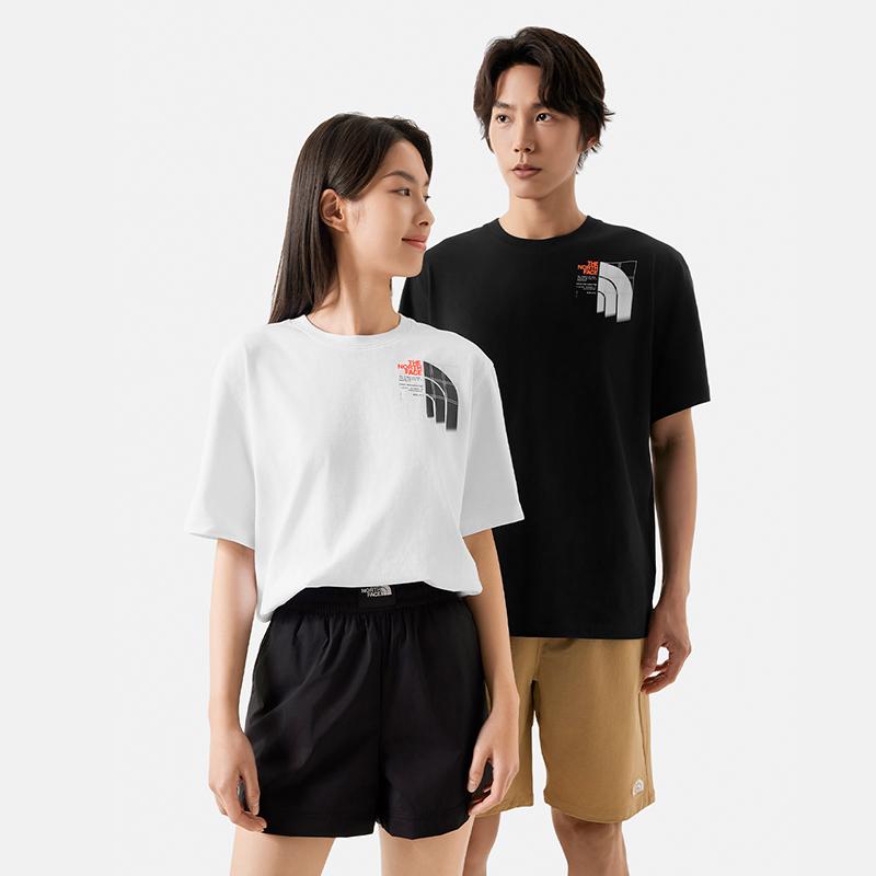 The North Face Urban Exploration T Shirt Unisex Snow Peak White NF0A8CSPFN4