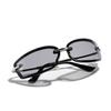 Glasses Square Candy Color Futuristic Sunglasses Women'S Semi-Metallic Dopamine Wearing Sunglasses