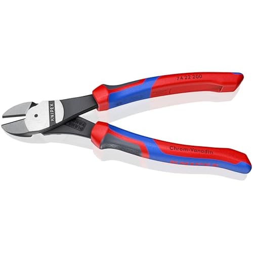 Knipex Heavy-Duty Nippers, 12 Offset, 200mm, 7422200