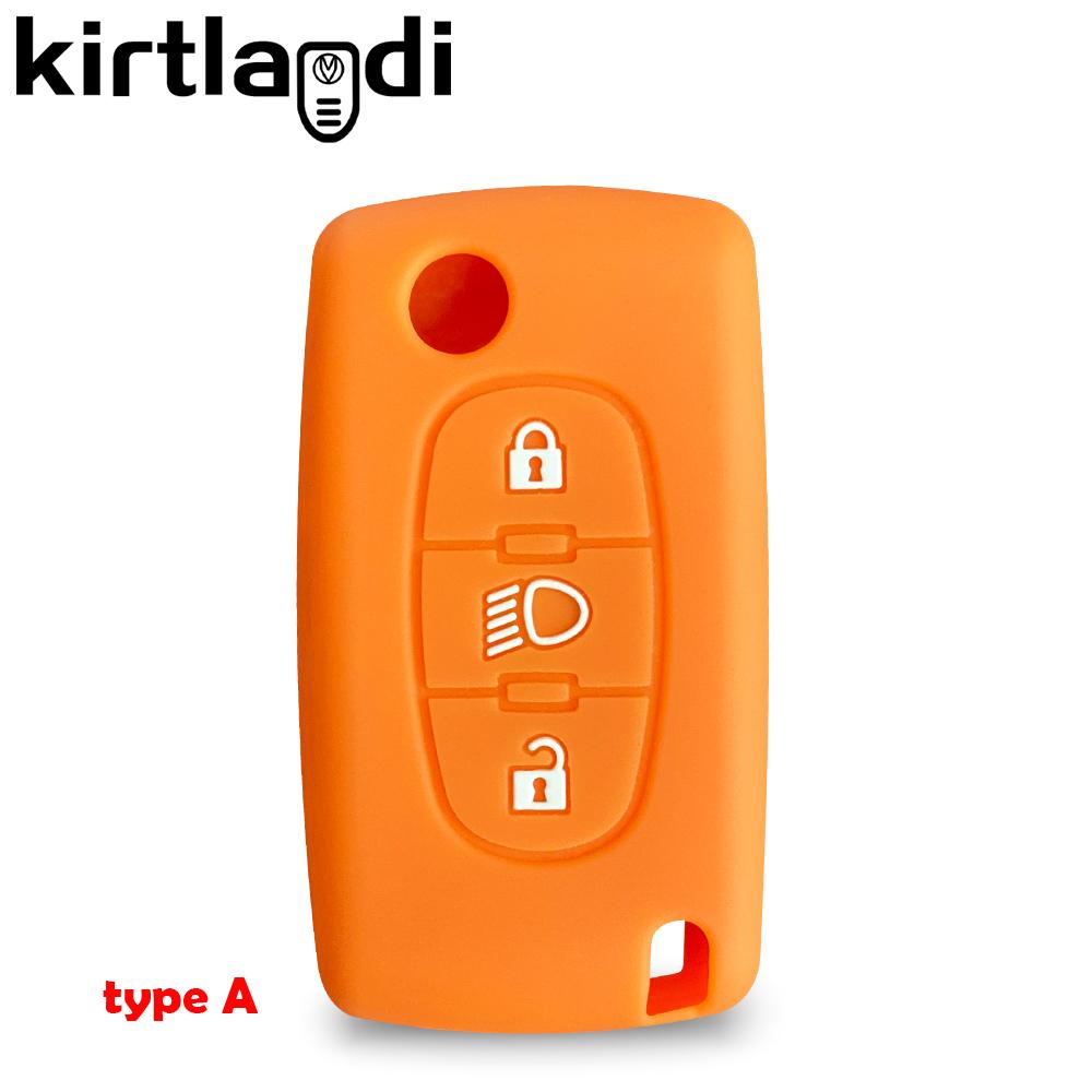 For Fiat Scudo for Opel Combo for Peugeot Rifter 2020 207 208 307 308 407 408 5008 308SW 2008 for Citroen C4 Key Cover Case Skin