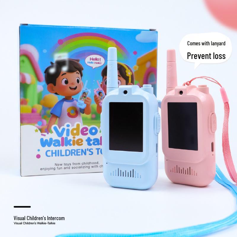 

Upgraded Children s Walkie-Talkie with Photo and Micro-Chat Features – Educational Outdoor Wireless Toy