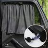 Summer Car Sunshade Curtains , Blocks UV Rays, Keeps Interior Cool, and Protects from Fading - Durable and Easy To Install