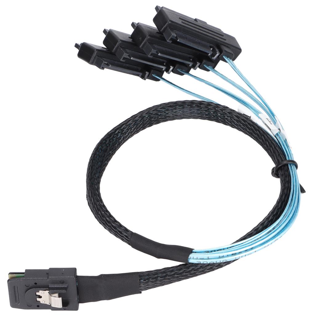 MINI SAS Cable Compact Portable SFF 8087 To 8482 SATA Adapter for ServeRAID MR10i