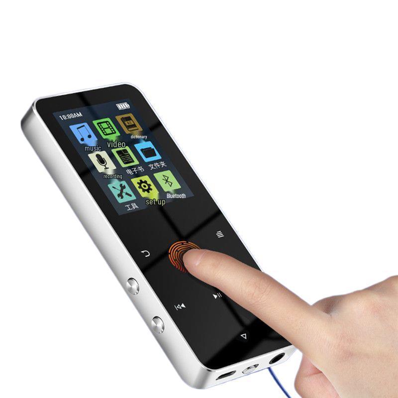 MP3/MP4 Metal Touch Bluetooth Student Music Player & E-Reader