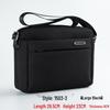 Men's Waterproof Oxford Cloth Crossbody Bag - Fashionable Business Shoulder Bag with Charging Feature
