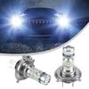 2x 8000K High Power H4 HB2 COB LED Fog Driving Headlight Light Bulb White