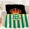 Football Club R-Real B-Betis Blanket Blanket for Couch Sofa Travel Home Picni Flannel Blanket Birthday Gift Warm Comfortable