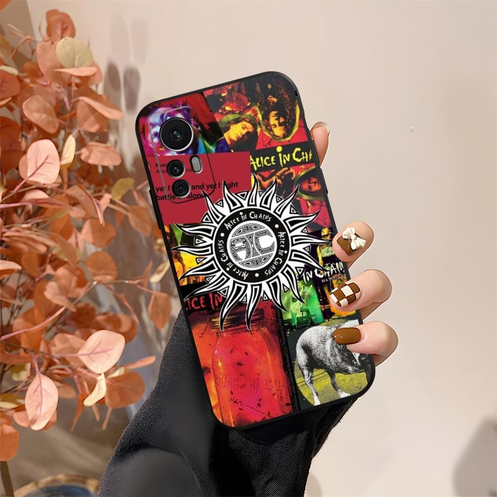 

Чехол для телефона Alice In Chains Fundas Для Xiaomi 15 14 12 Lite Pro 13 11t POCO X5 M6 M5 X6 X3 F5 F6 Pro POCO F6 Pro