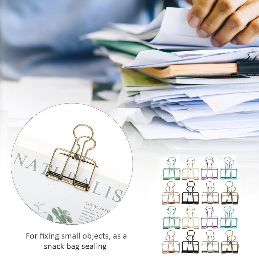 Hollow Dovetail Clip MultiColor   Tail   Clips Paperclip   Decorative Tool(L )