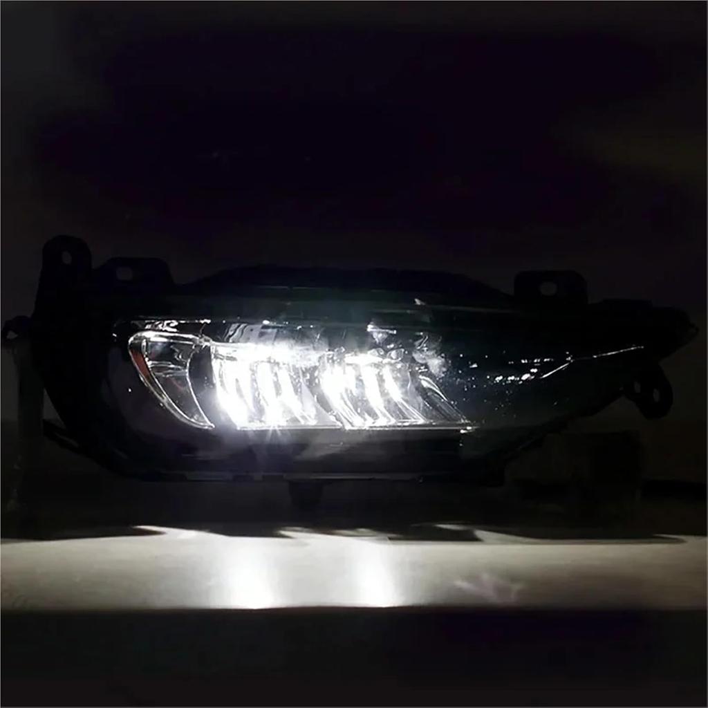 LED Fog Lamp Front Bumper Fog Light Lamp Assembly Compatible For Volvo XC60 XC90 S90 V90 2016-2021 31434666,31434667(Right)