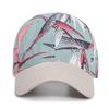 New Fashion Women Cap Flowers And Foliage Print Baseball Cap Female Outdoor Streetwear Caps Hats