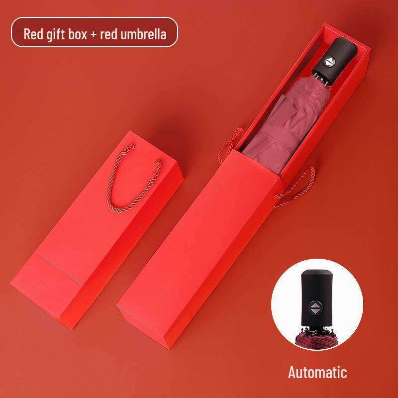 Automatic Vinyl Sun Umbrella - Sun Protection & Rain Ready, Custom Logo Option