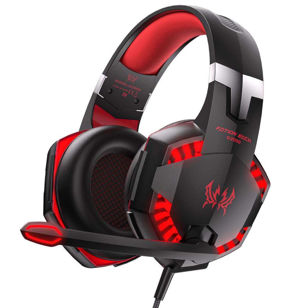 KOTION EACH G2000 Over-Ear Gaming Headset with 7.1 Surround Sound