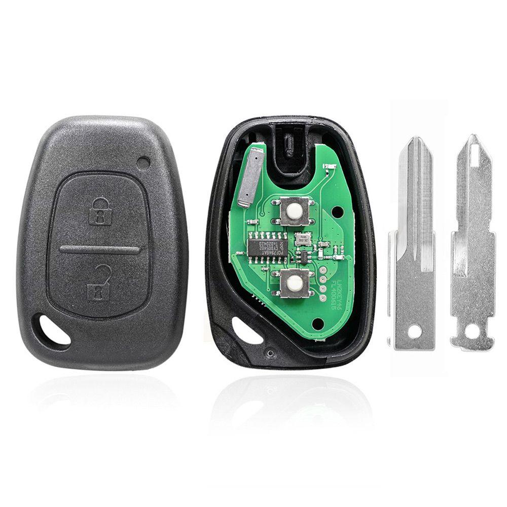 for Car Vehicles 434MHz Auto Parts & Accessories Remote Key fob Remote Car Key Keyless 2 Button