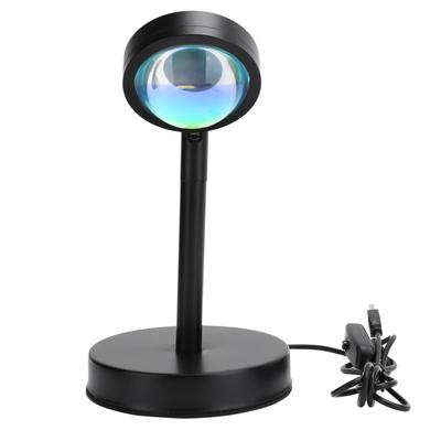 Sunset Light 180 Degrees Rotating Sundown Pattern Projection Floor Lamp USB Powered Nightlight