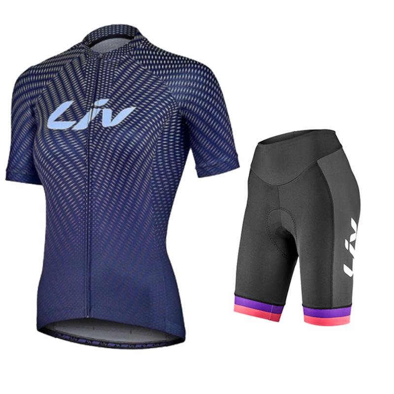 Woman Cycling Clothing Summer Girl Bike Shirts Suit Bicycle Bib Shorts MTB Female Ciclismo Maillot 2026 Summer Breathable Cycling Suit Set