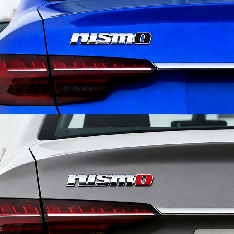 1pcs ABS Car Body Emblem Trunk Badge Sticker Decoration For Nismo Nissans Tiida Teana Skyline Juke X-trail Almera Qashqai Goods