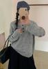 Autumn & Winter Korean Style Age-Reducing Knit Pullover Sweater for Women