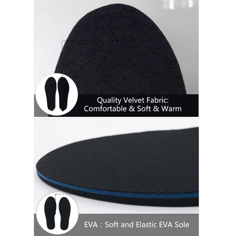 Heated Insoles Electric USB Rechargeable Foot Warmer Winter Warm Insoles Feet Heater Shoe Insoles Thermal Soles Washable