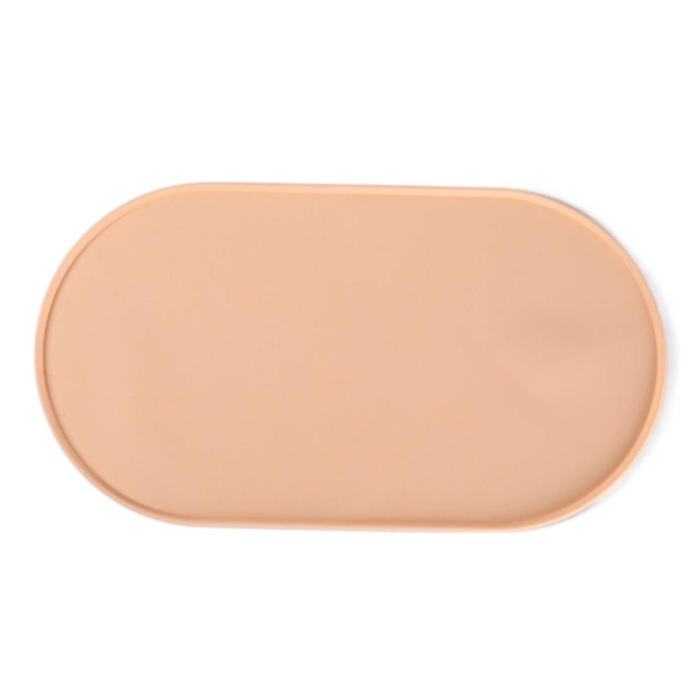 Anti Overflow Pet Bowl Mat Silicone Dog Drinking Pad Portable Cat Placemat  for Dog Cat