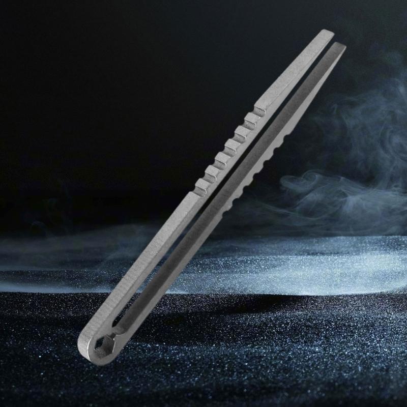 Ti Alloy Precised Tweezers For Outdoor Survival Camping Gaming Accessories Every Day Carry Essential Tool