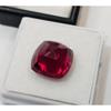 Beautiful Red Ruby Mozambique Cushion Cut 11-12 Ct Certified Loose Gemstone