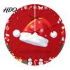 Holiday Tree Skirt Round Skirt 35.4" Christmas Vibrant Prints Mat with for Decorative Prop Photo