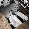 Rapper Portrait Living Room Non-Slip Area Rug Soft Carpet for Bedroom Game Playroom Sofa Office Home Decor Doormat Christmas Gift C9211227