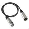 1m-20m Shielded 3-Pin XLR Extension Microphone Mic Audio Cable Cord Male Female