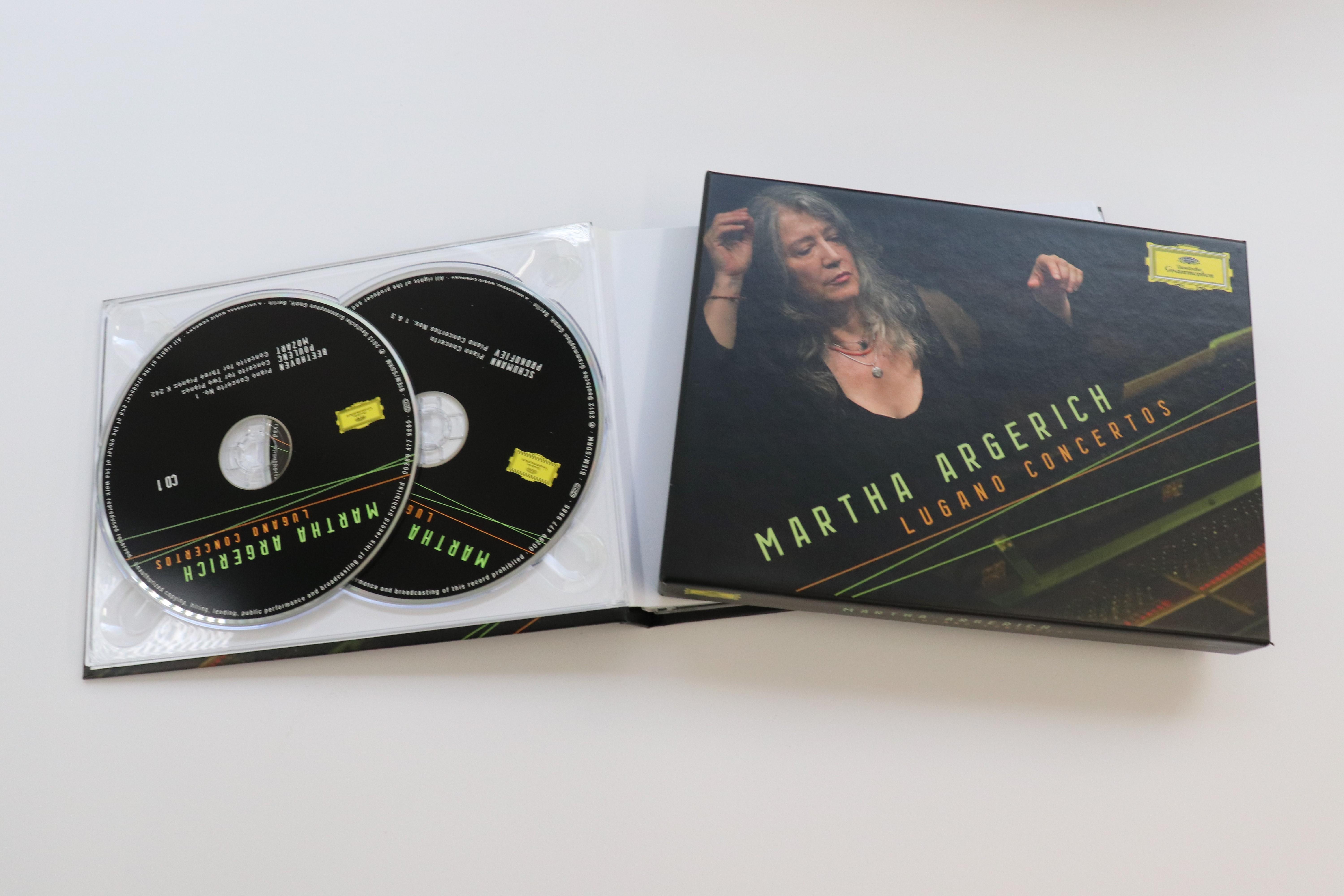

CD MARTHA ARGERICH - Lugano Concertos 4779884 DEUTSCHE GRAMMO 2012 Japan Classical Used