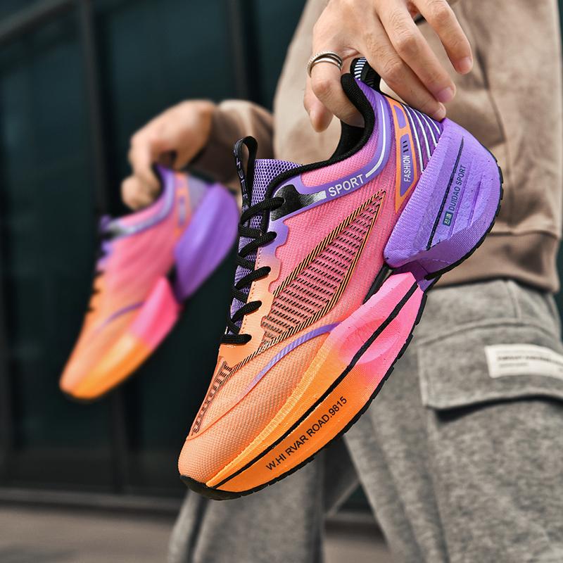 High Quality Men Women Running Shoes Hot Selling GYM Training Sneakers Ultra Light Fashion Non Slip Fitness Tennis Casual Shoes