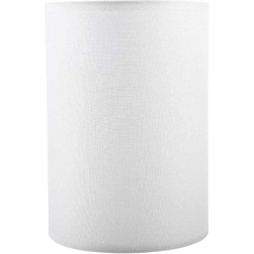 Lamp Shade Round Burlap Lampshade for E27 Bulbs Decorative Lamp Cover for Living Room Bedroom Study