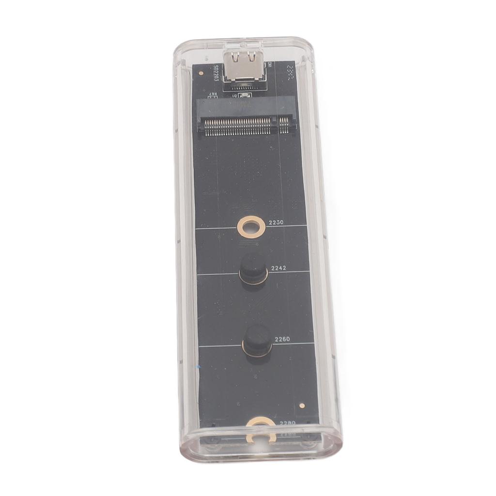 M.2 Nvme PCIE NGFF External Portable Enclosure Case Adapter USB3.1 Gen2 10Gbps Enclosure Adapter for Win XP 2007 7 8 10